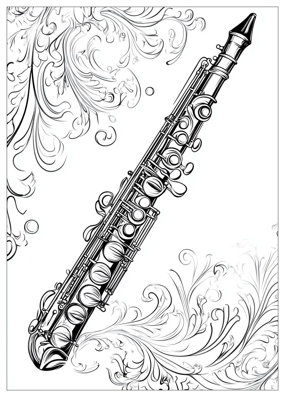 Disegni Clarinetto Da Colorare 24