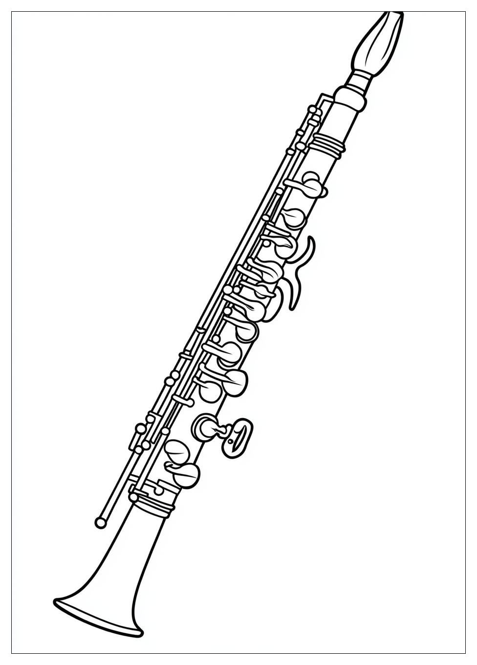 Disegni Clarinetto Da Colorare 6