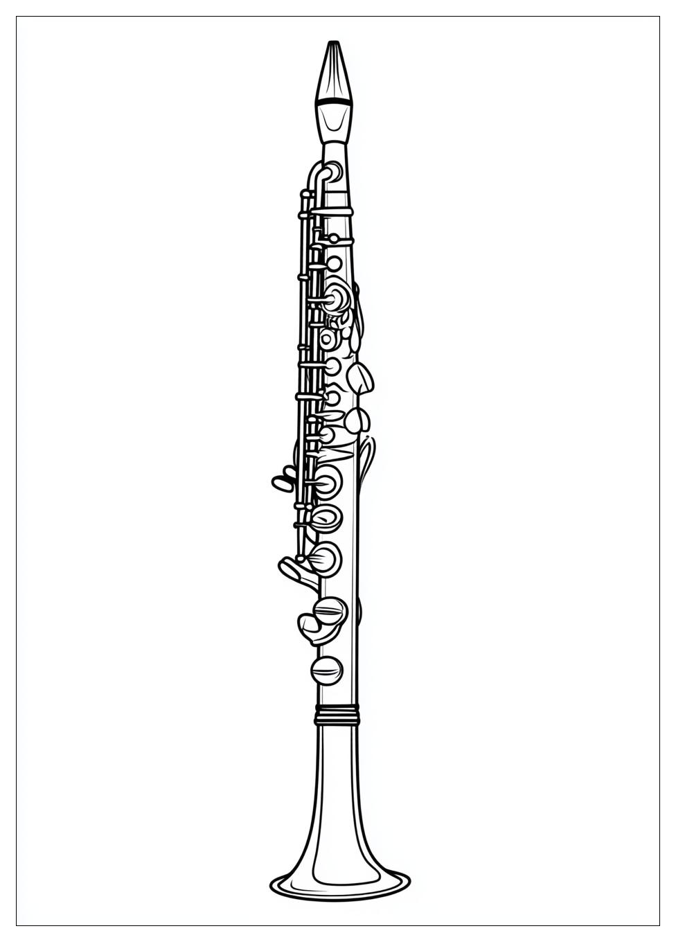 Disegni Clarinetto Da Colorare 8