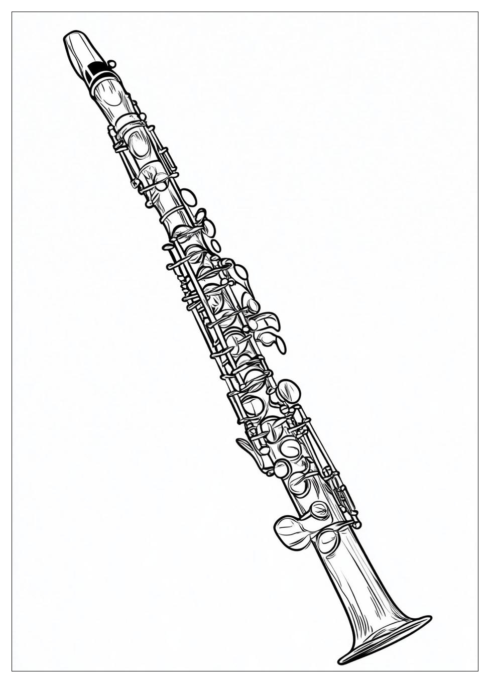 Disegni Clarinetto Da Colorare 9