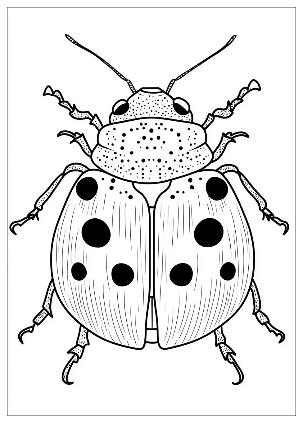 Disegni Coccinella Da Colorare 12