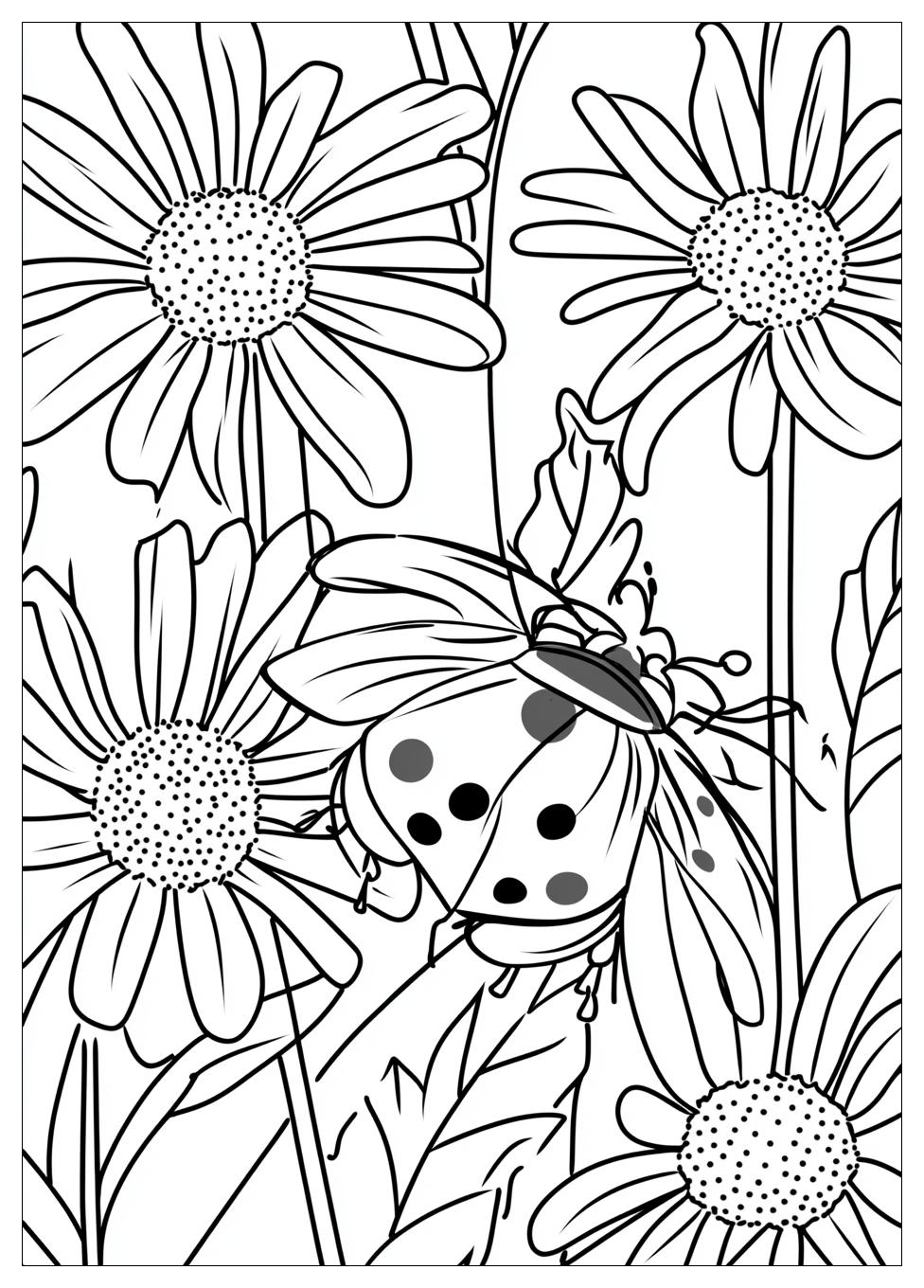 Disegni Coccinella Da Colorare 3