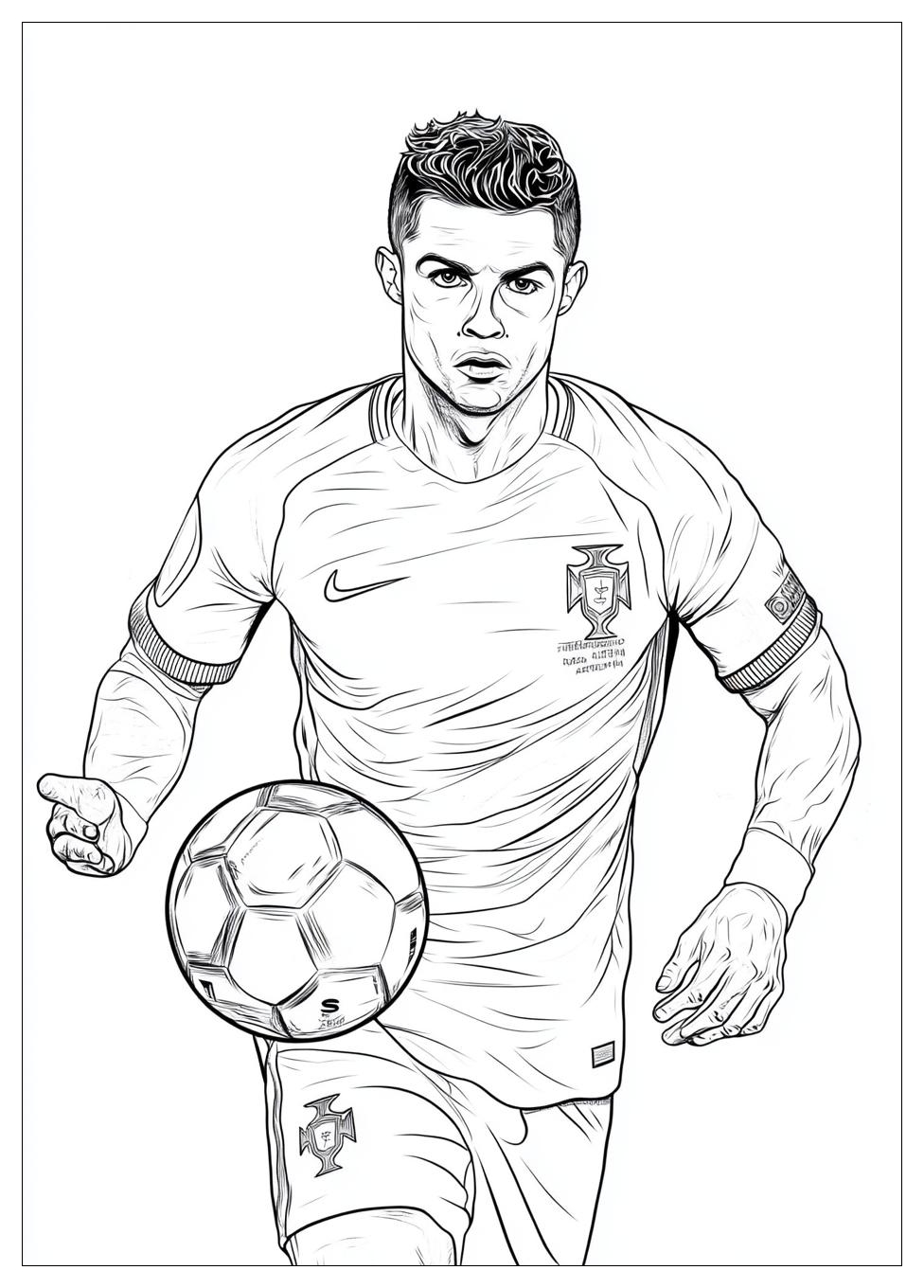 Disegni Cristiano Ronaldo Da Colorare 14