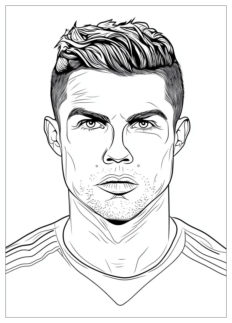 Disegni Cristiano Ronaldo Da Colorare 17