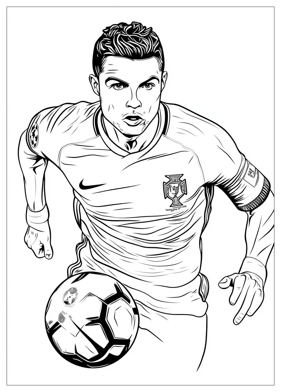 Disegni Cristiano Ronaldo Da Colorare 18