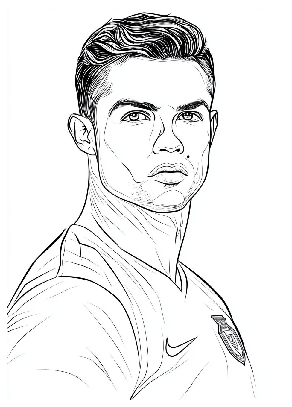 Disegni Cristiano Ronaldo Da Colorare 19