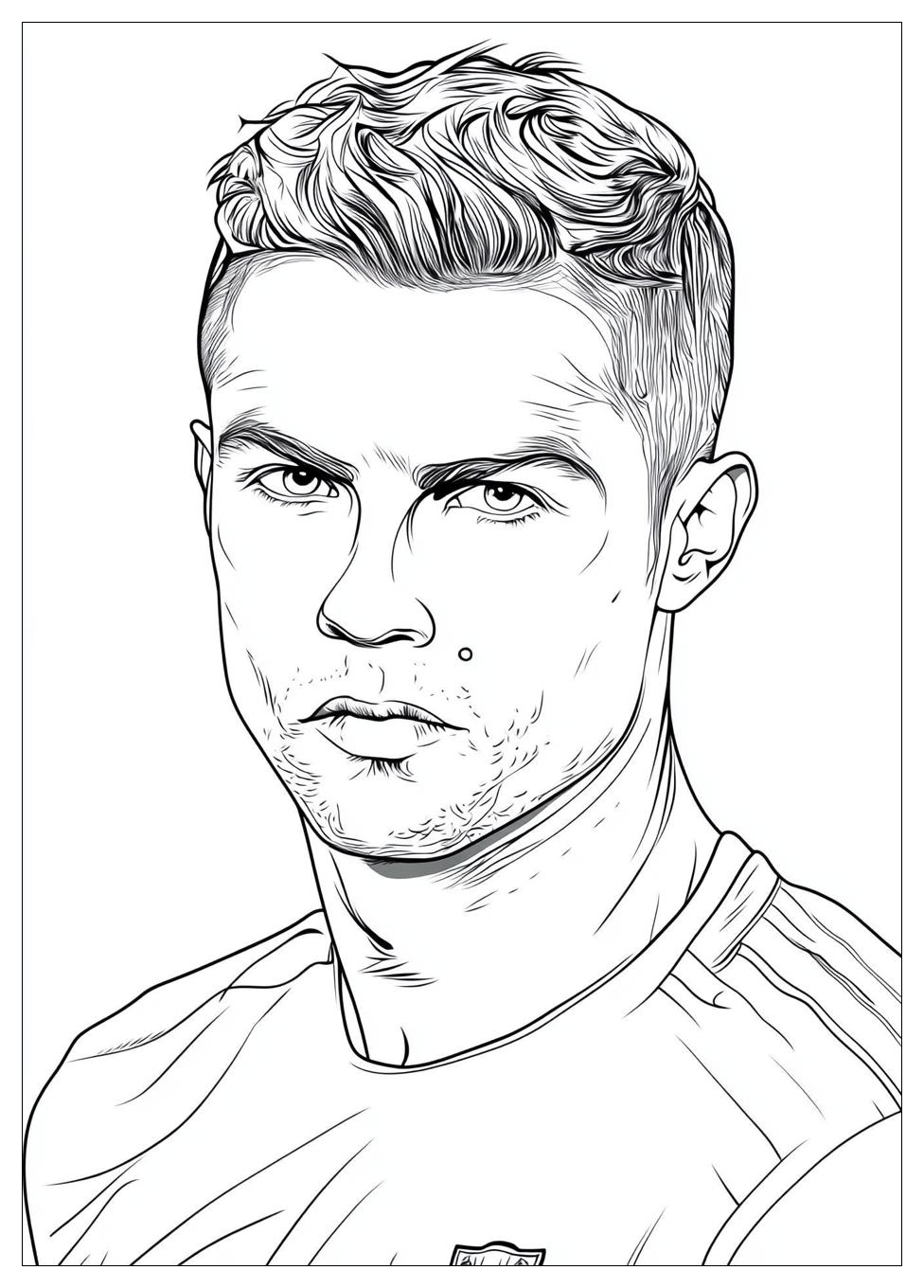 Disegni Cristiano Ronaldo Da Colorare 22