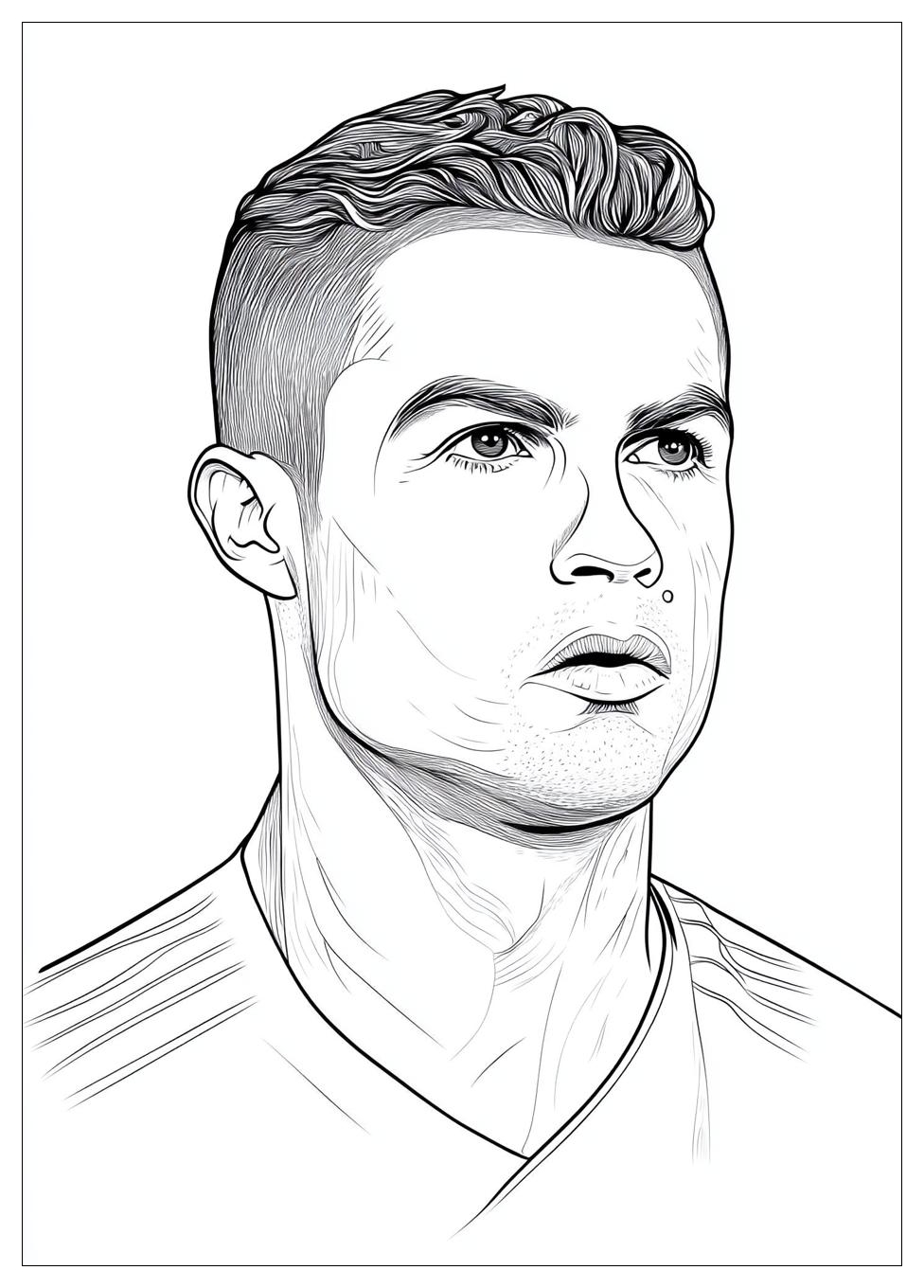 Disegni Cristiano Ronaldo Da Colorare 23