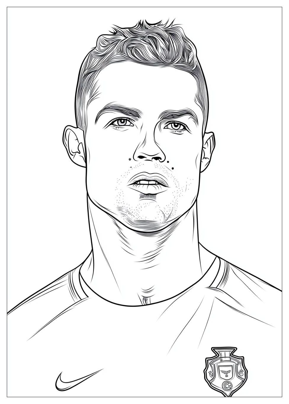 Disegni Cristiano Ronaldo Da Colorare 24