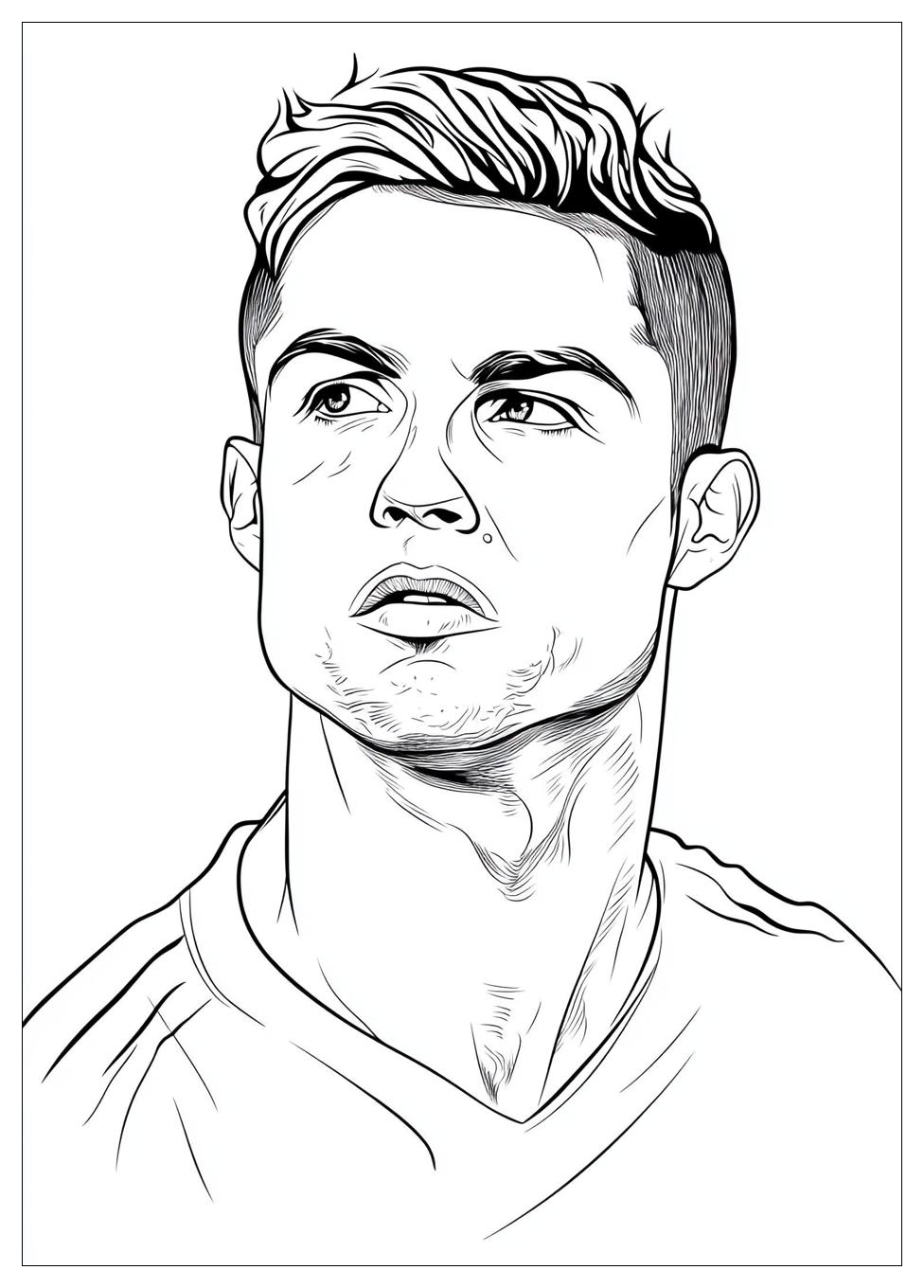 Disegni Cristiano Ronaldo Da Colorare 7