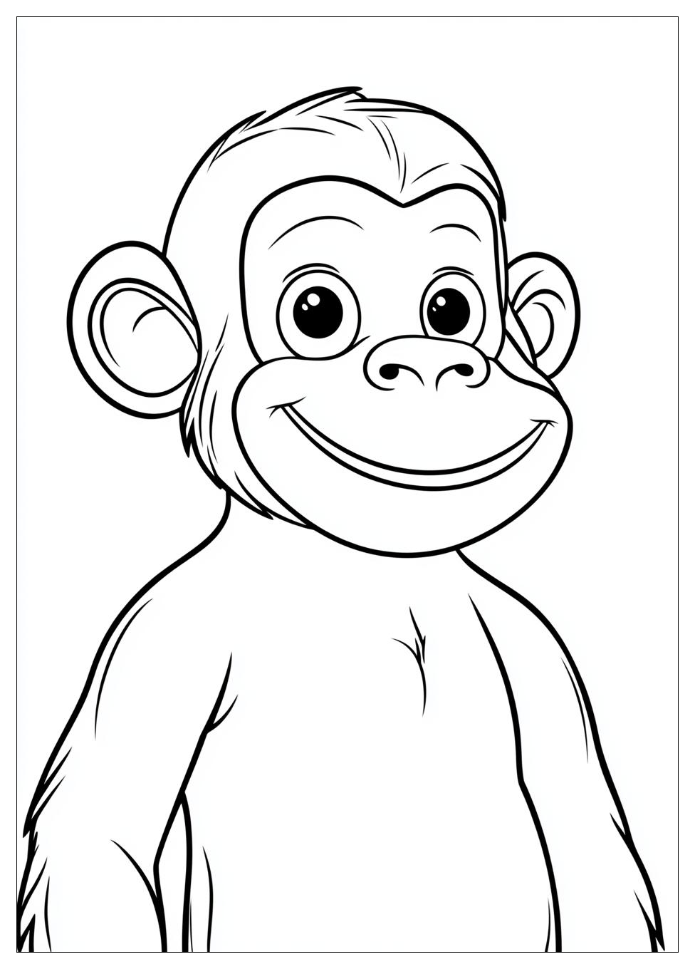 Disegni Curioso Come George Da Colorare 11