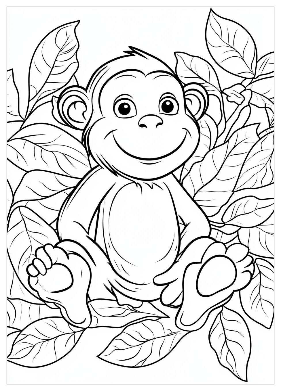 Disegni Curioso Come George Da Colorare 13