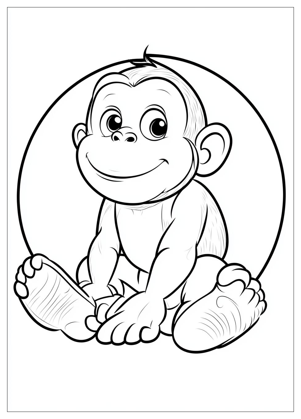 Disegni Curioso Come George Da Colorare 16