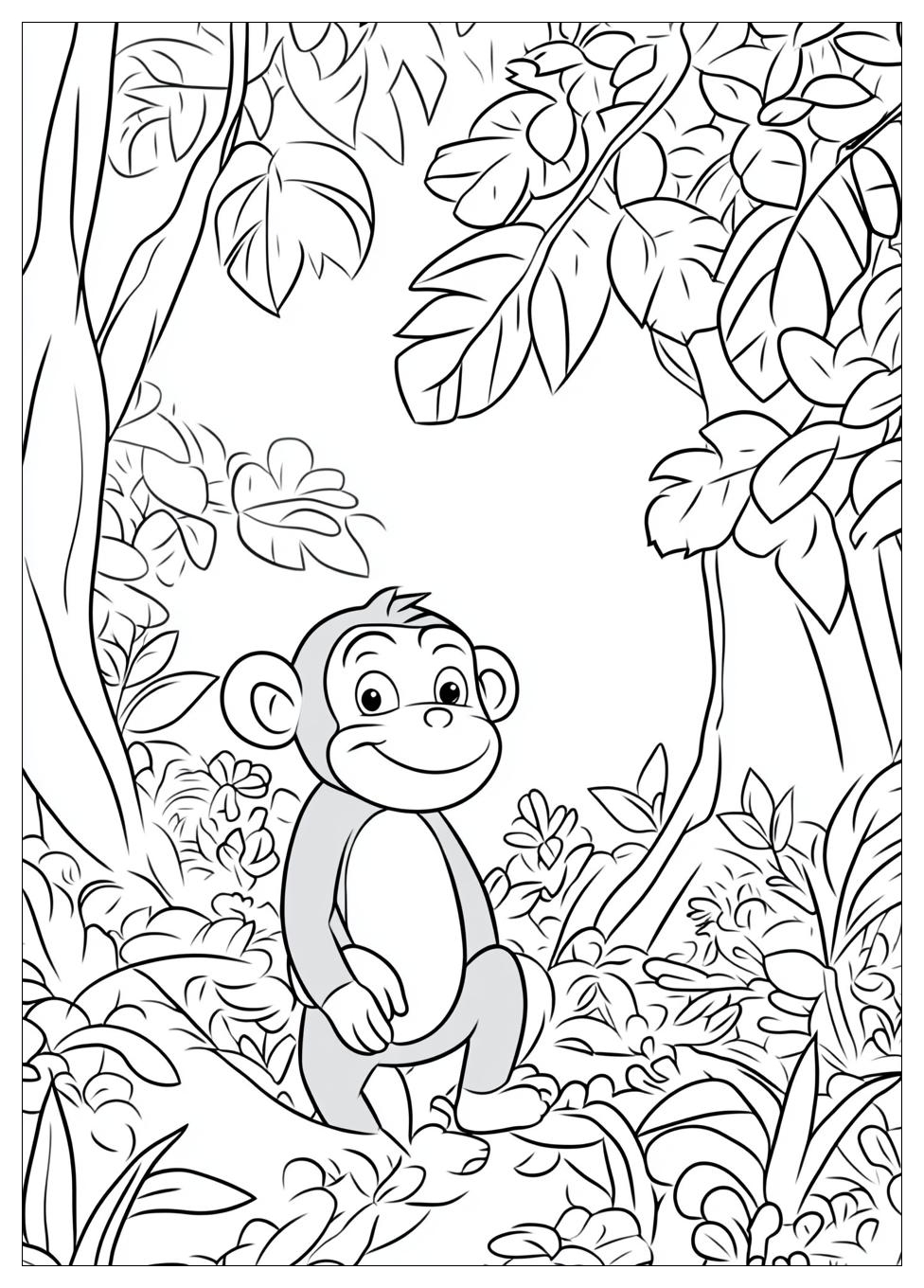 Disegni Curioso Come George Da Colorare 21