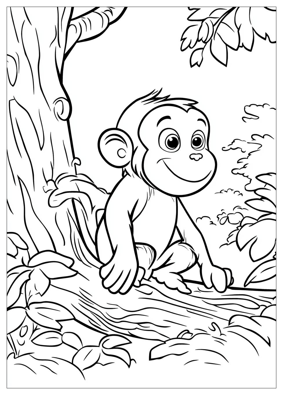 Disegni Curioso Come George Da Colorare 4