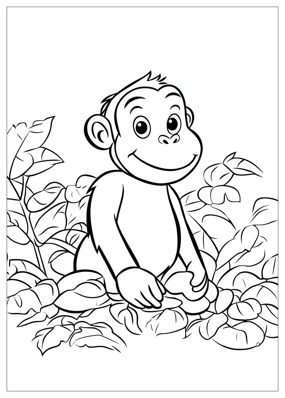 Disegni Curioso Come George Da Colorare 7