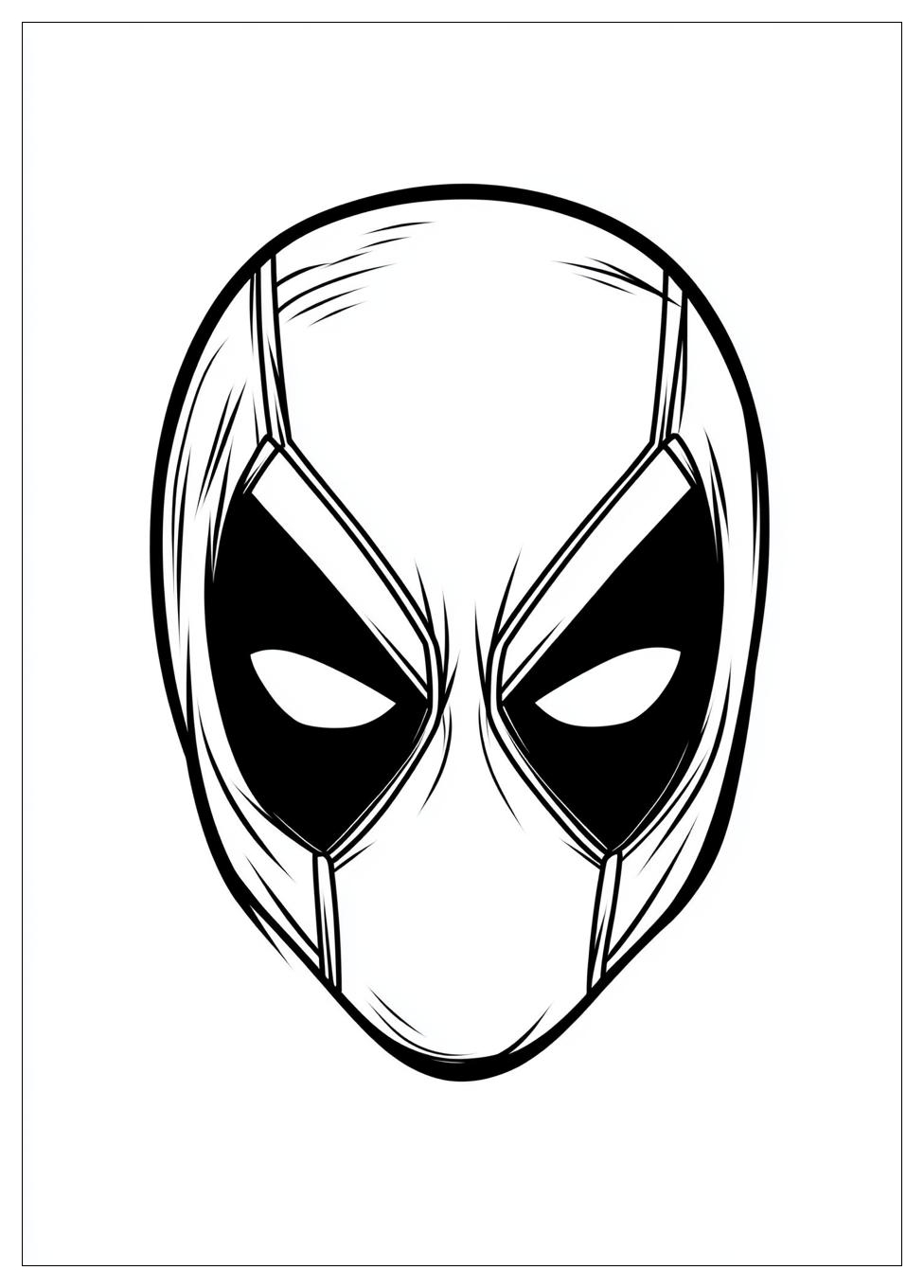 Disegni Deadpool Da Colorare 11