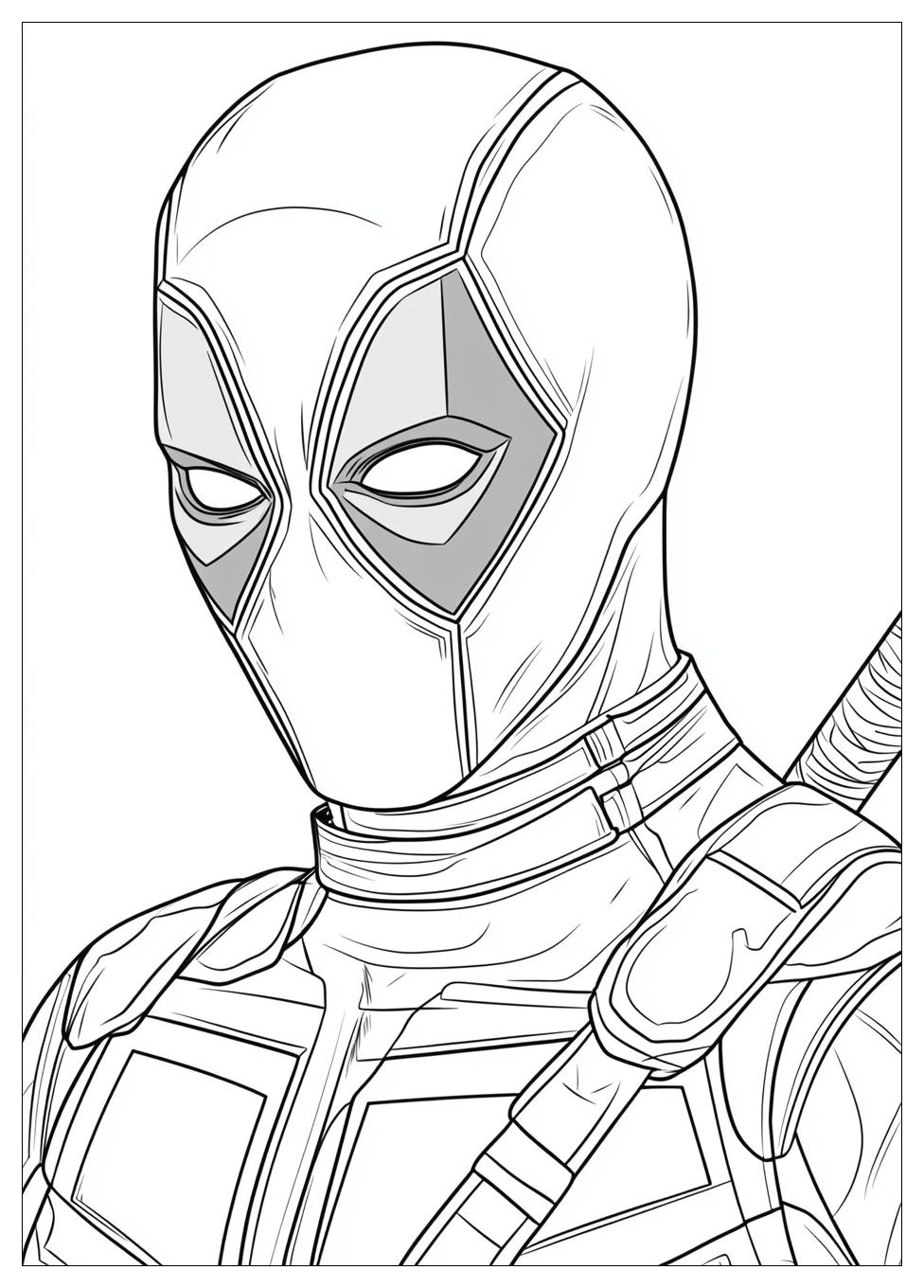 Disegni Deadpool Da Colorare 22