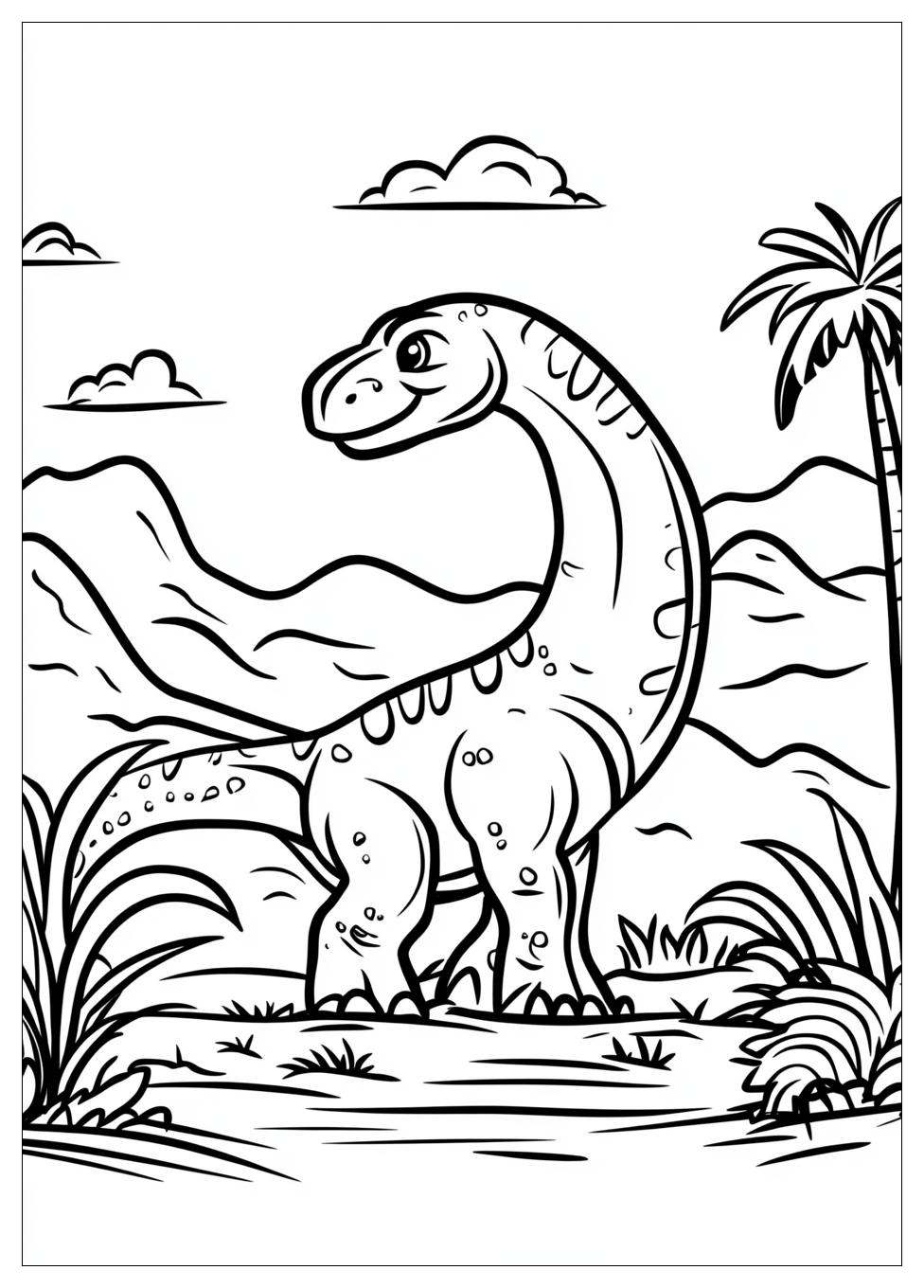 Disegni Dinosauri Da Colorare 10