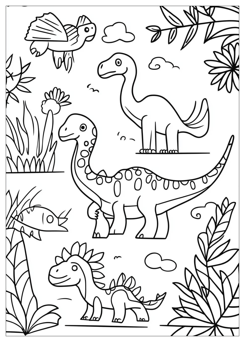 Disegni Dinosauri Da Colorare 11