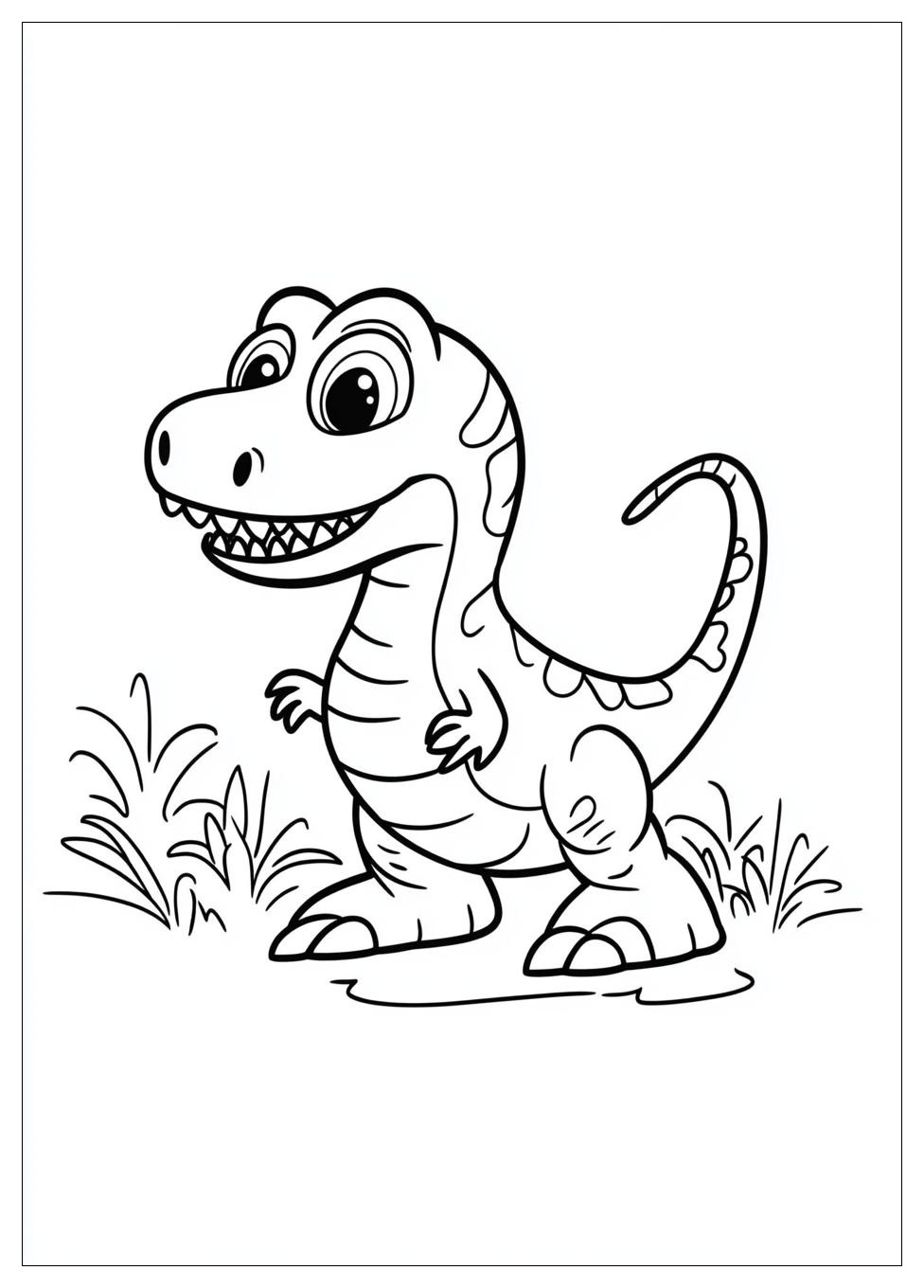 Disegni Dinosauri Da Colorare 12