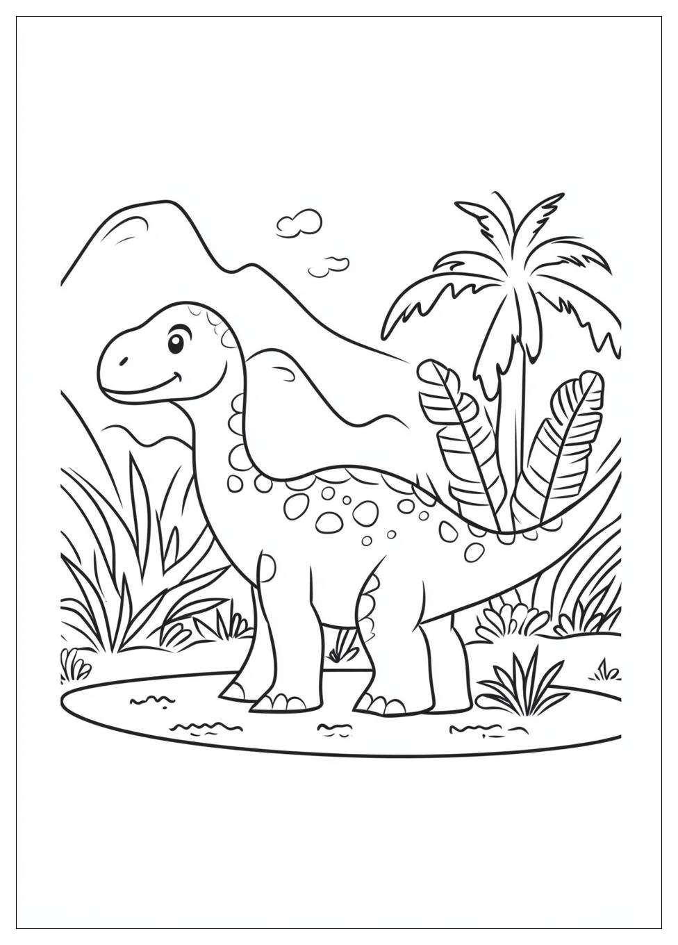 Disegni Dinosauri Da Colorare 2