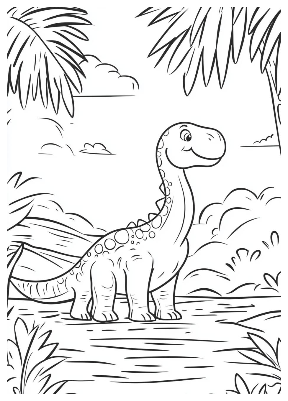 Disegni Dinosauri Da Colorare 3