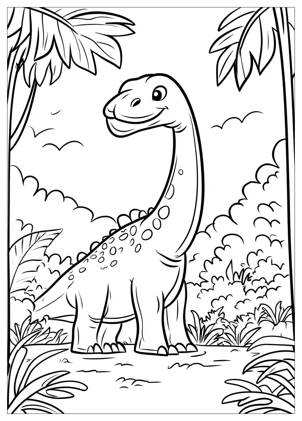 Disegni Dinosauri Da Colorare 7