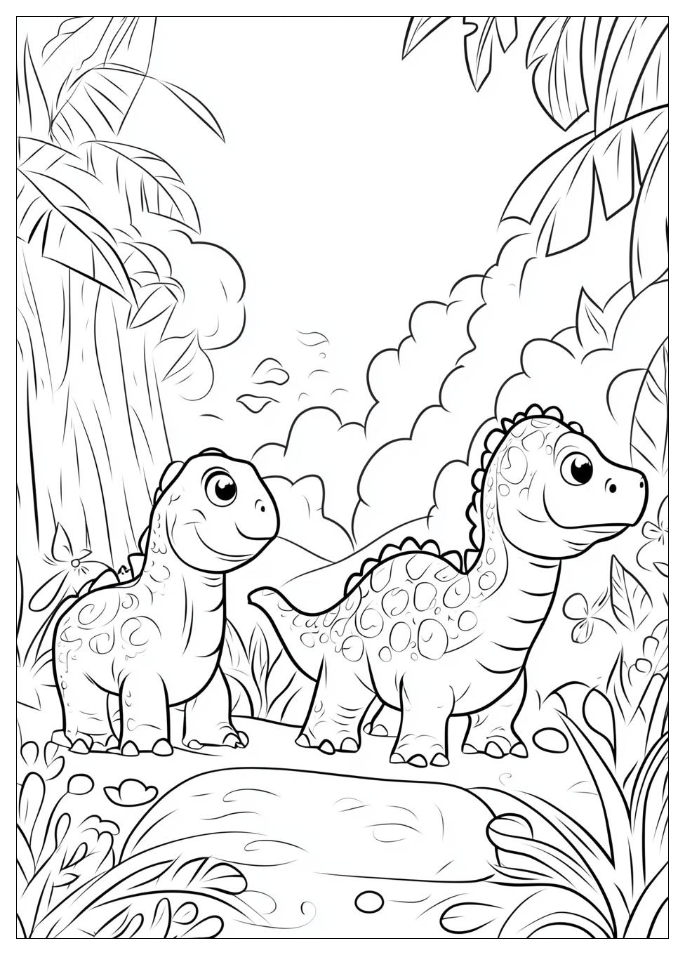 Disegni Dinosauri Da Colorare 8