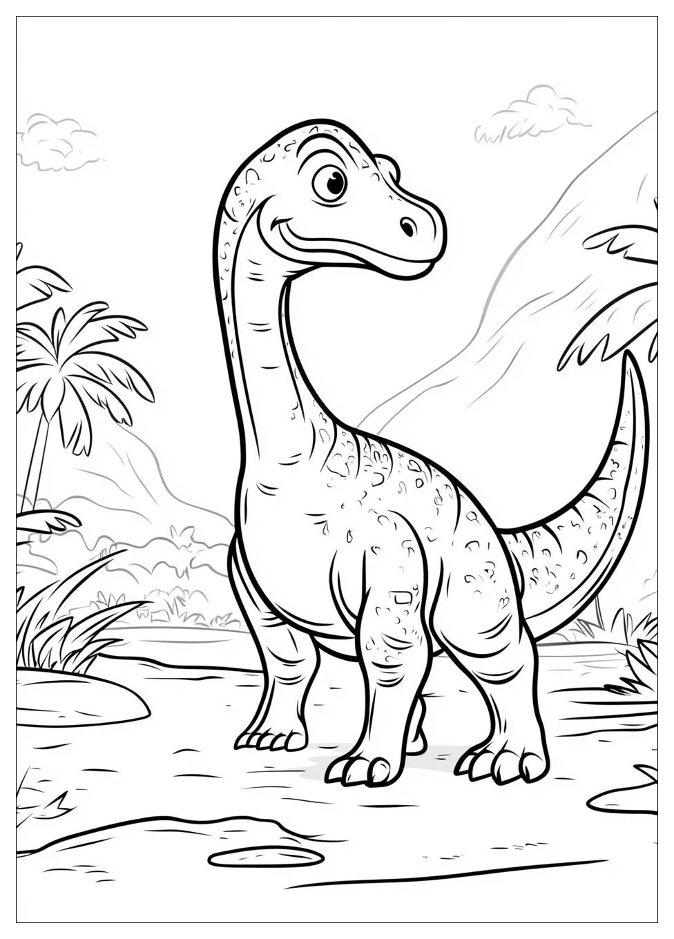 Disegni Dinosauri Da Colorare 9