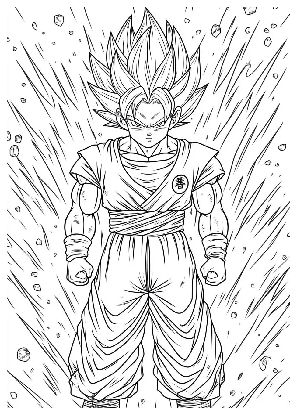 Disegni Dragon Ball Da Colorare 15