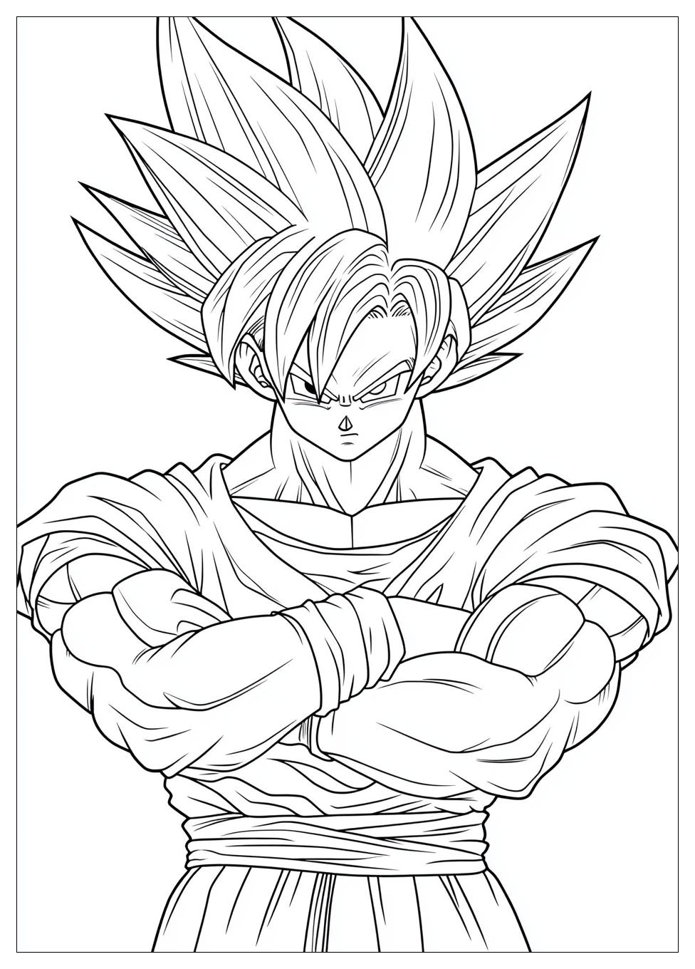 Disegni Dragon Ball Da Colorare 16