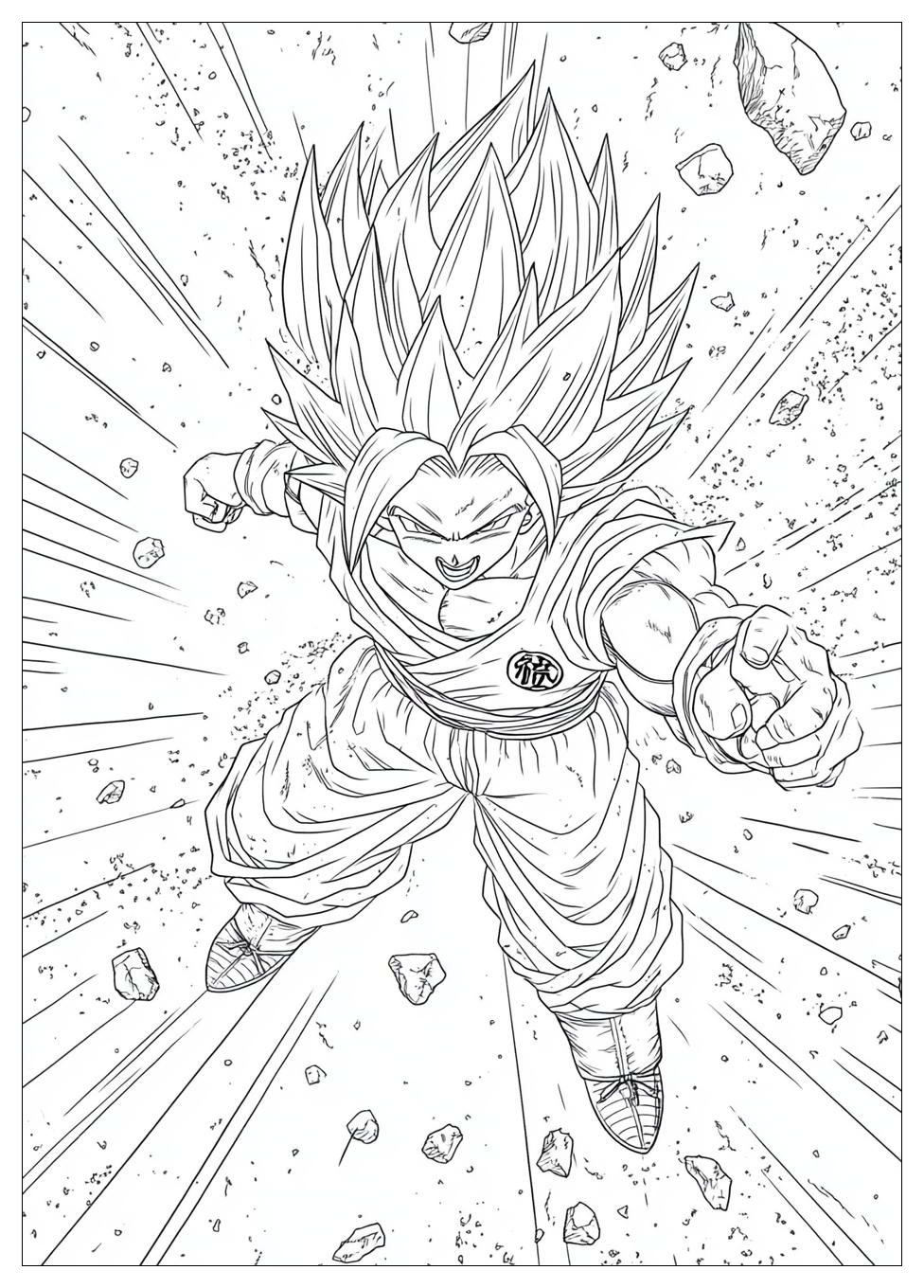 Disegni Dragon Ball Da Colorare 24