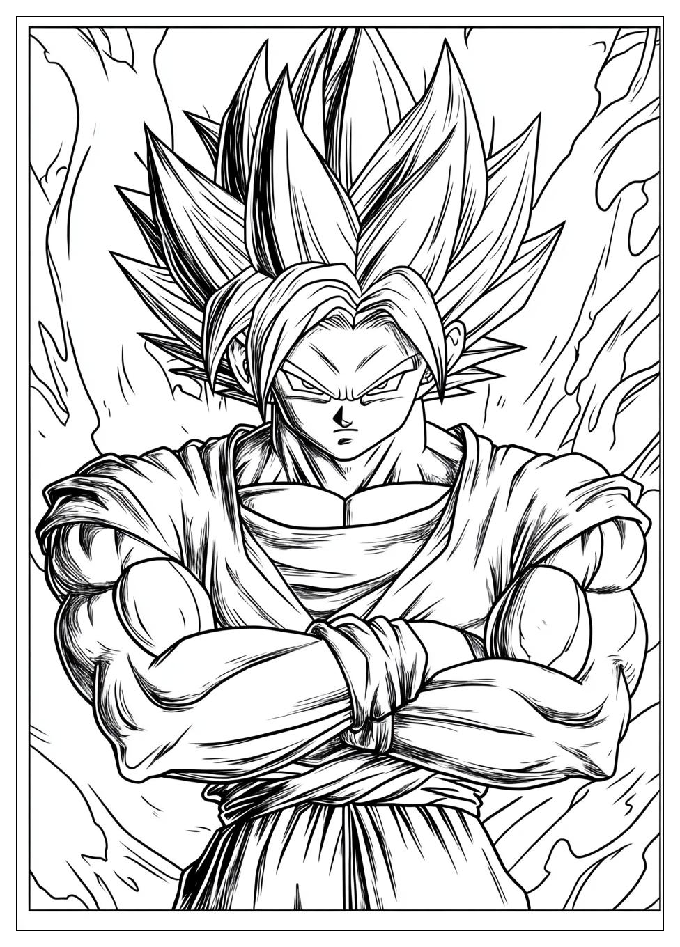 Disegni Dragon Ball Da Colorare 6