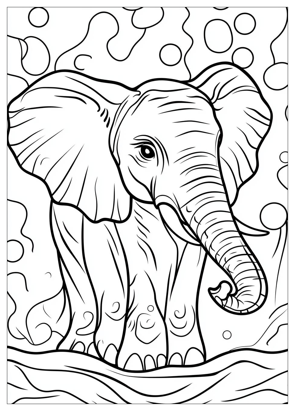 Disegni Elefante Da Colorare 15