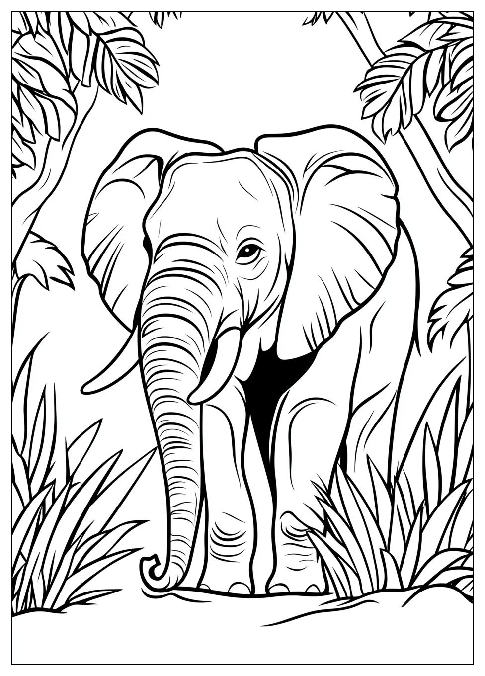 Disegni Elefante Da Colorare 19