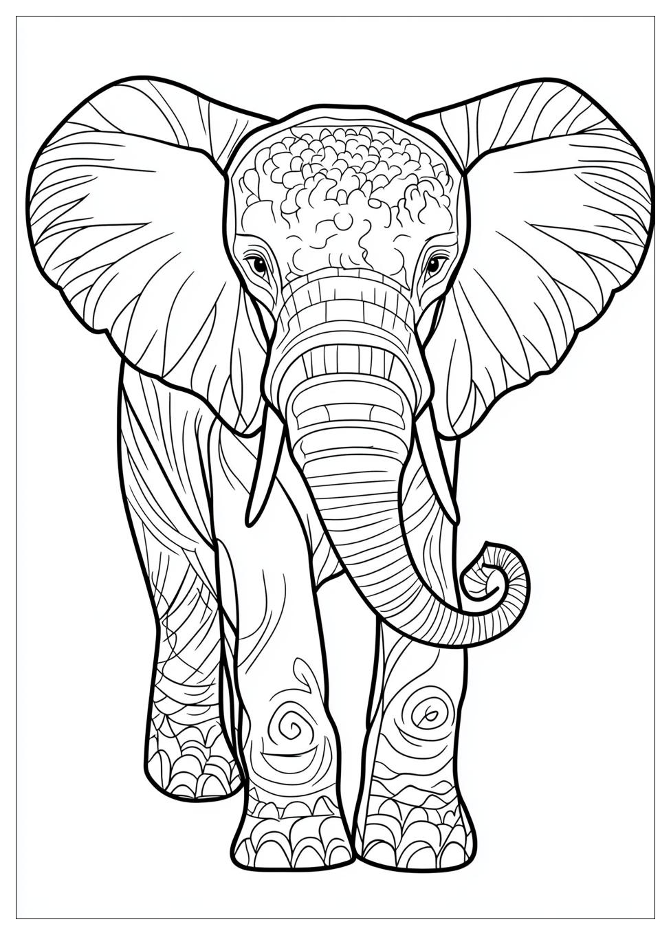 Disegni Elefante Da Colorare 8