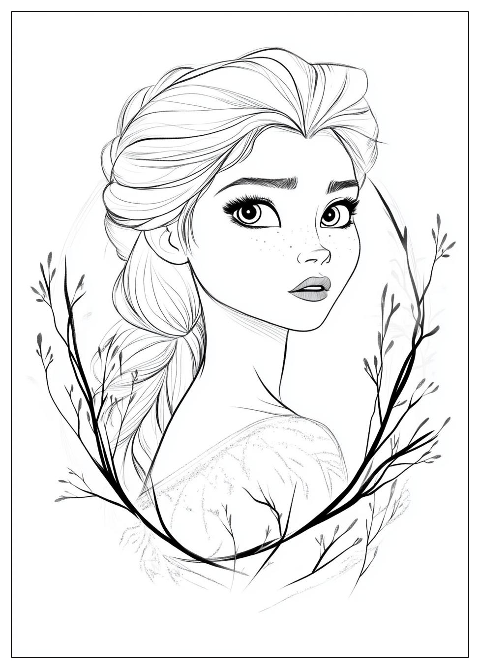 Disegni Elsa Frozen Da Colorare 2