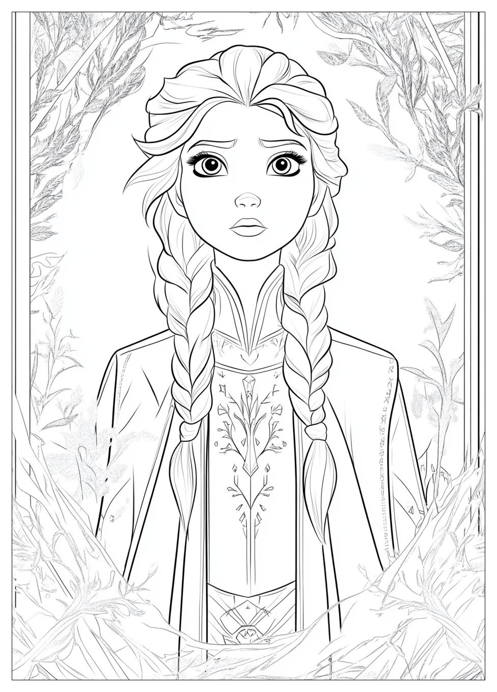 Disegni Elsa Frozen Da Colorare 21