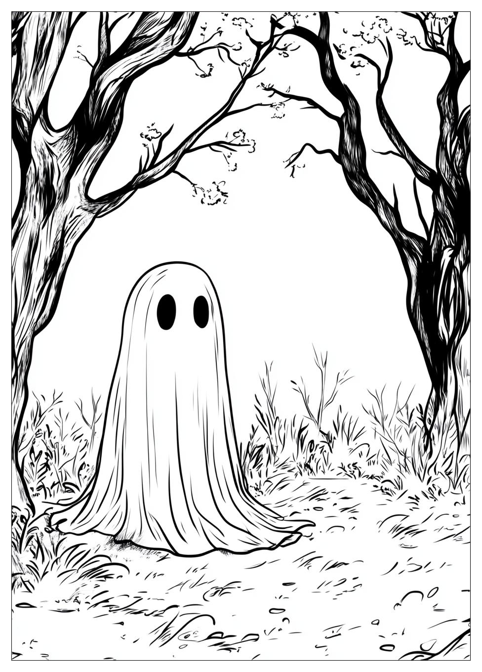 Disegni Fantasma Da Colorare 23