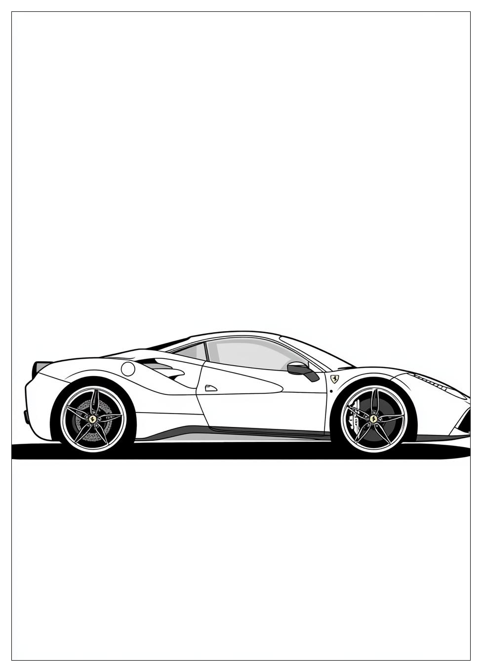 Disegni Ferrari Da Colorare 10