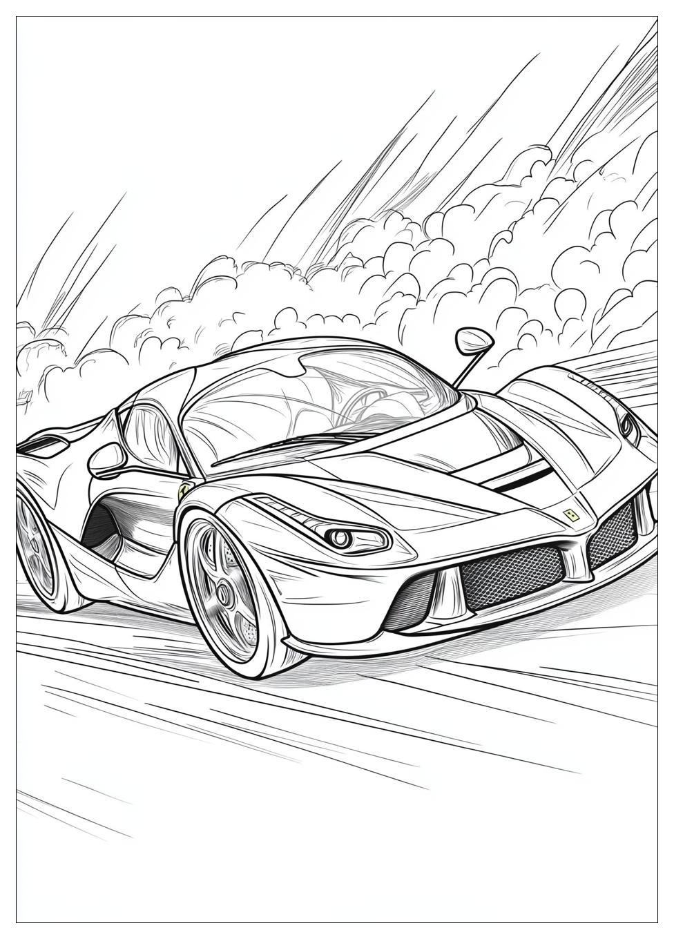 Disegni Ferrari Da Colorare 14