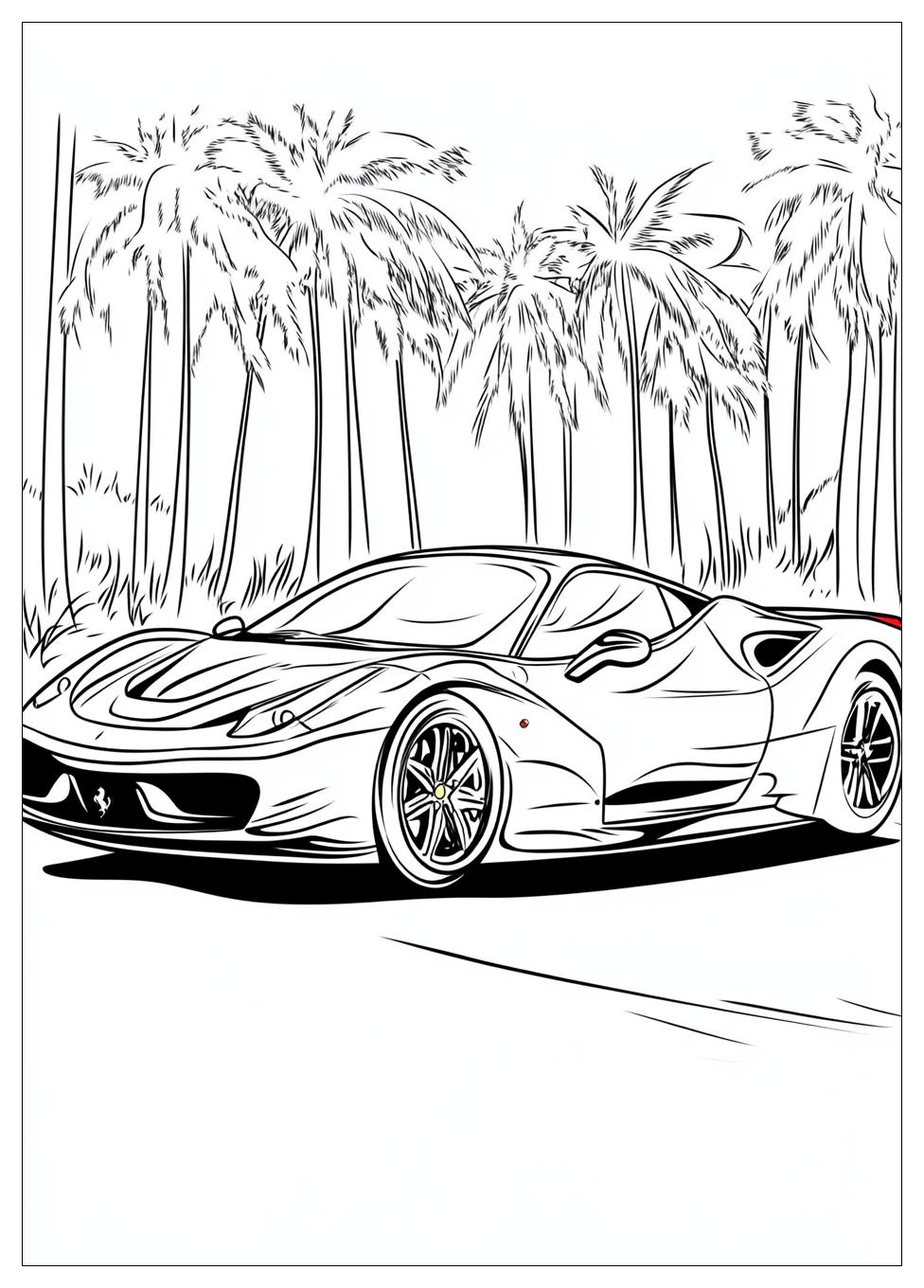 Disegni Ferrari Da Colorare 18