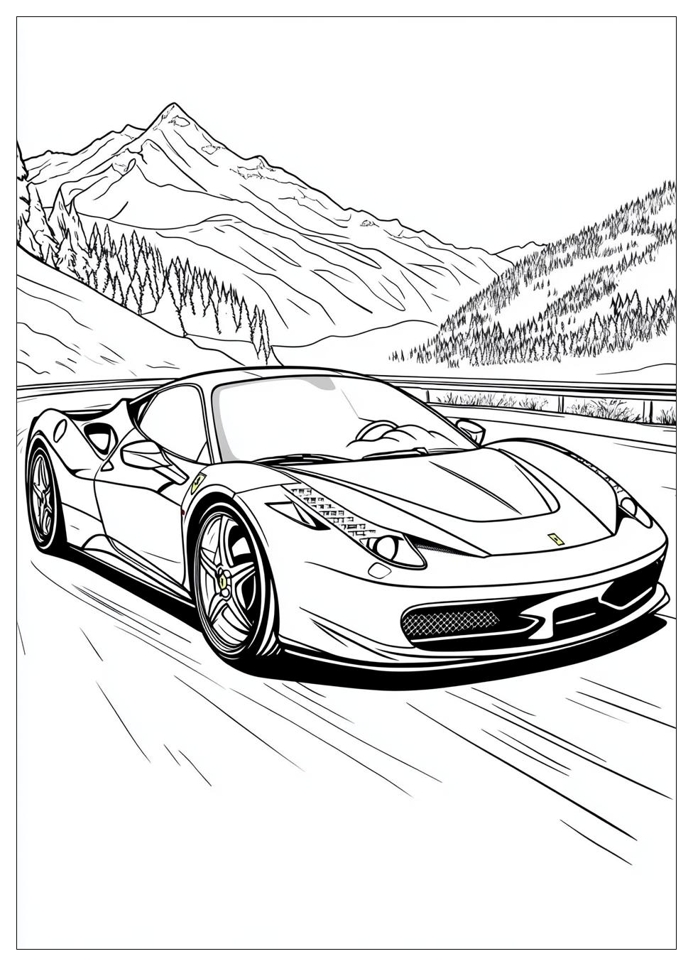 Disegni Ferrari Da Colorare 20