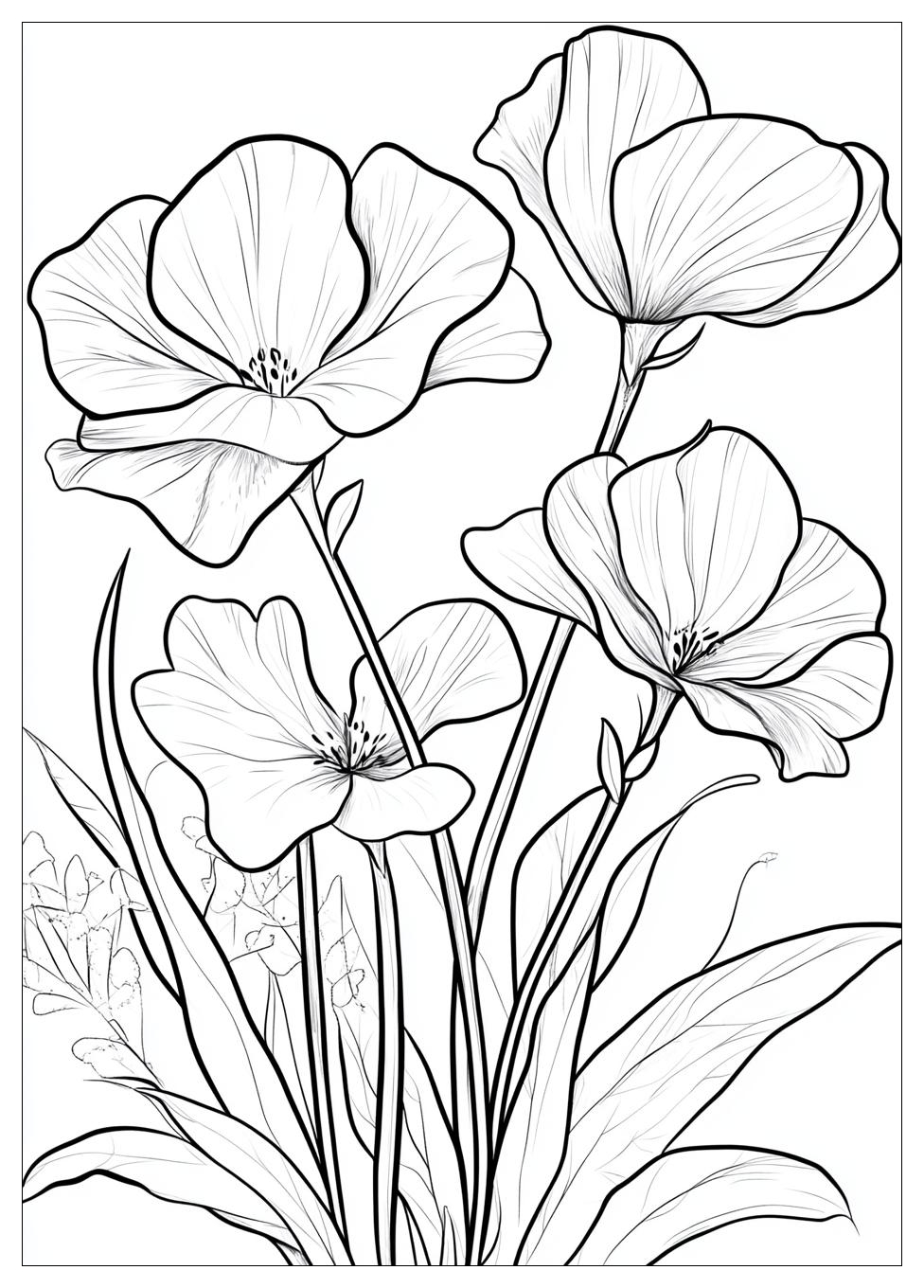 Disegni Fiori Da Colorare 10