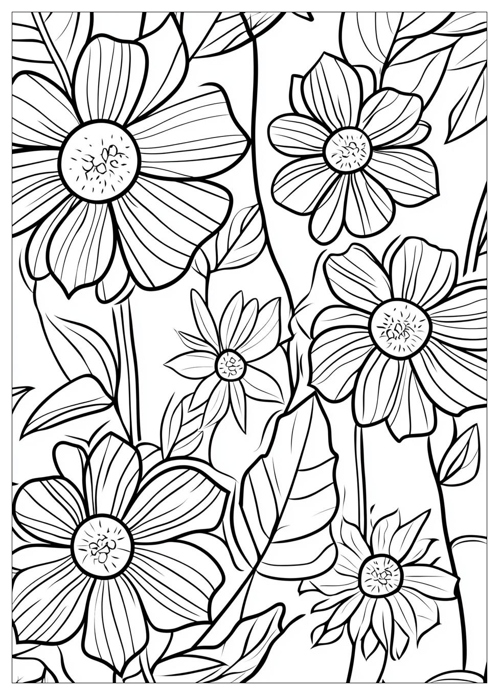 Disegni Fiori Da Colorare 17