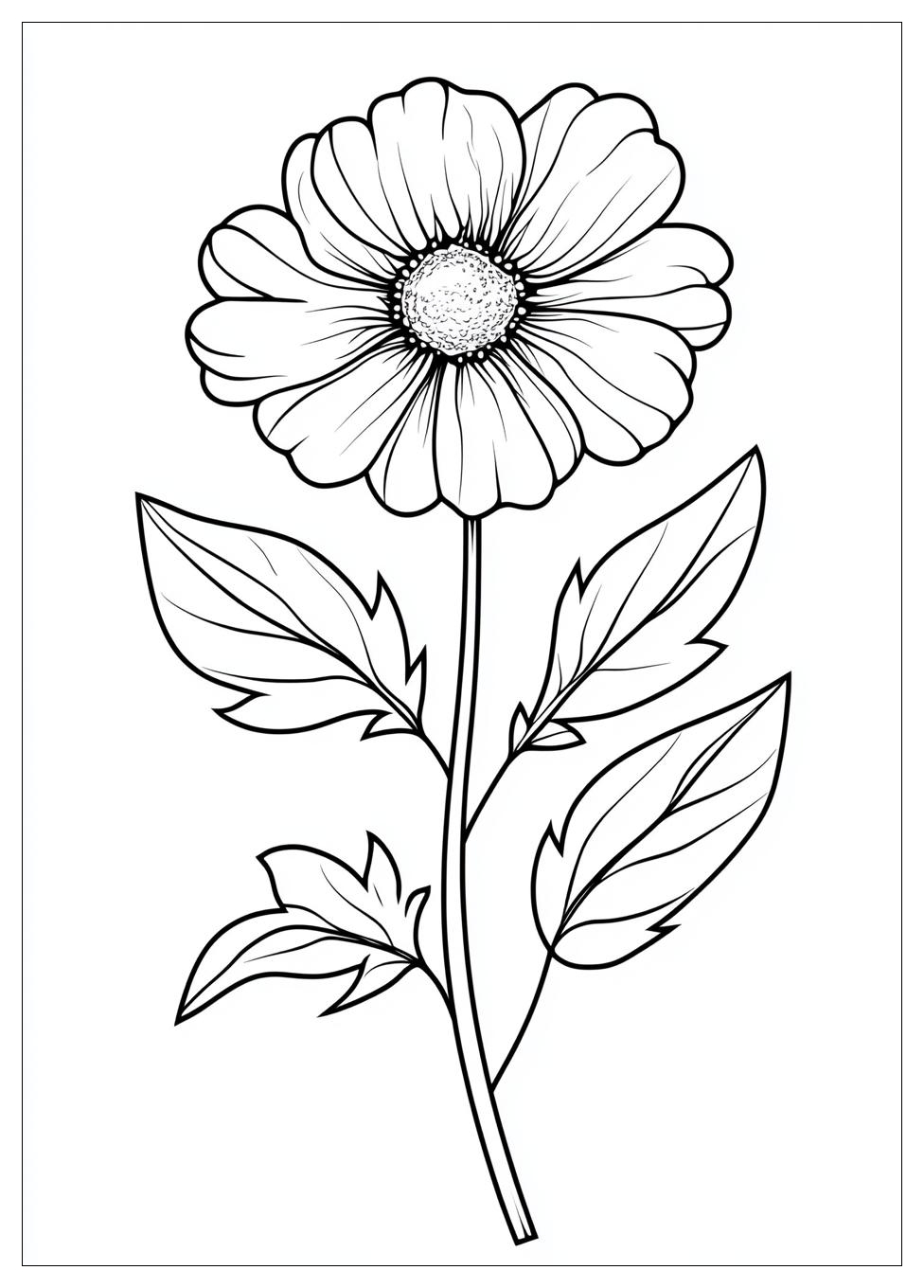 Disegni Fiori Da Colorare 18