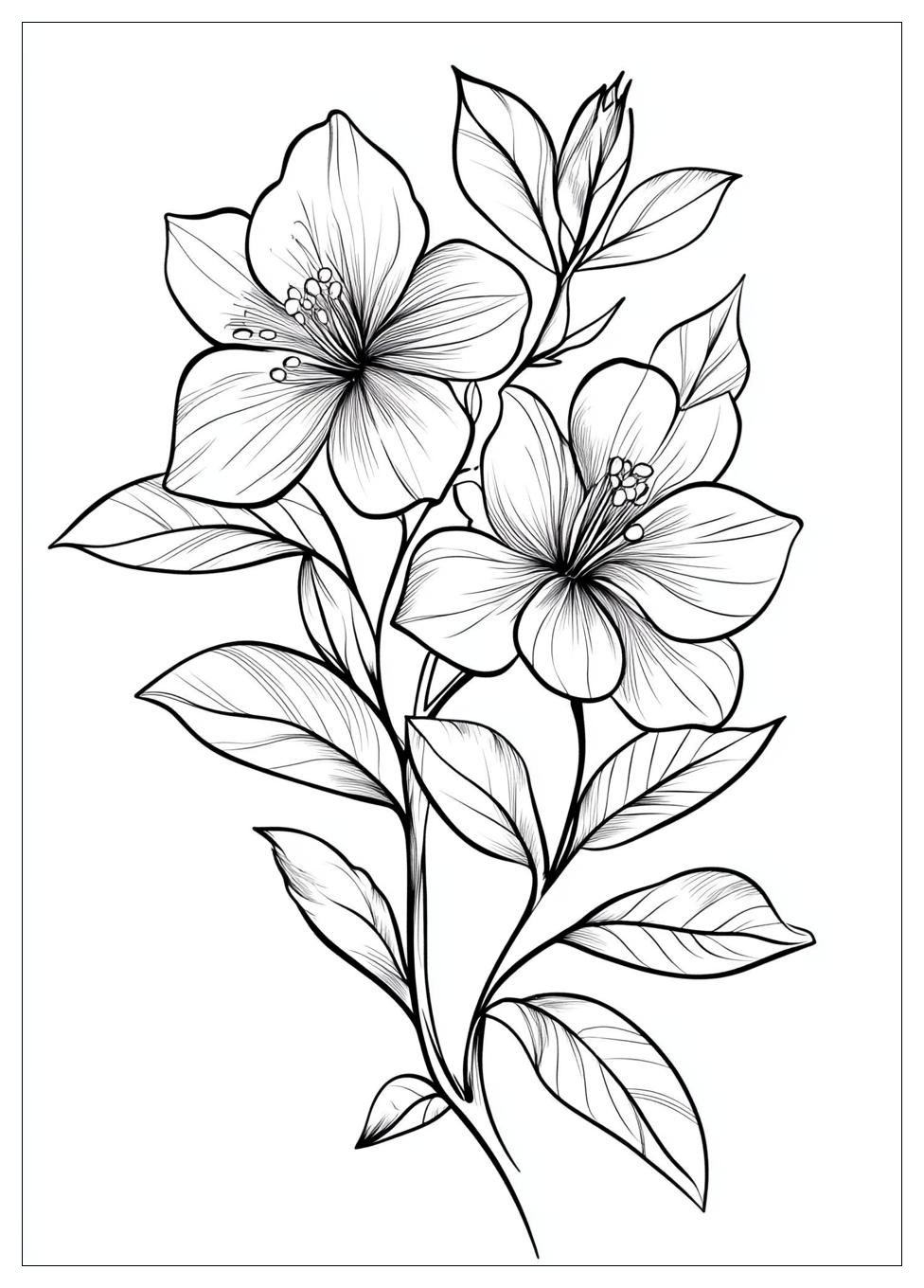 Disegni Fiori Da Colorare 23