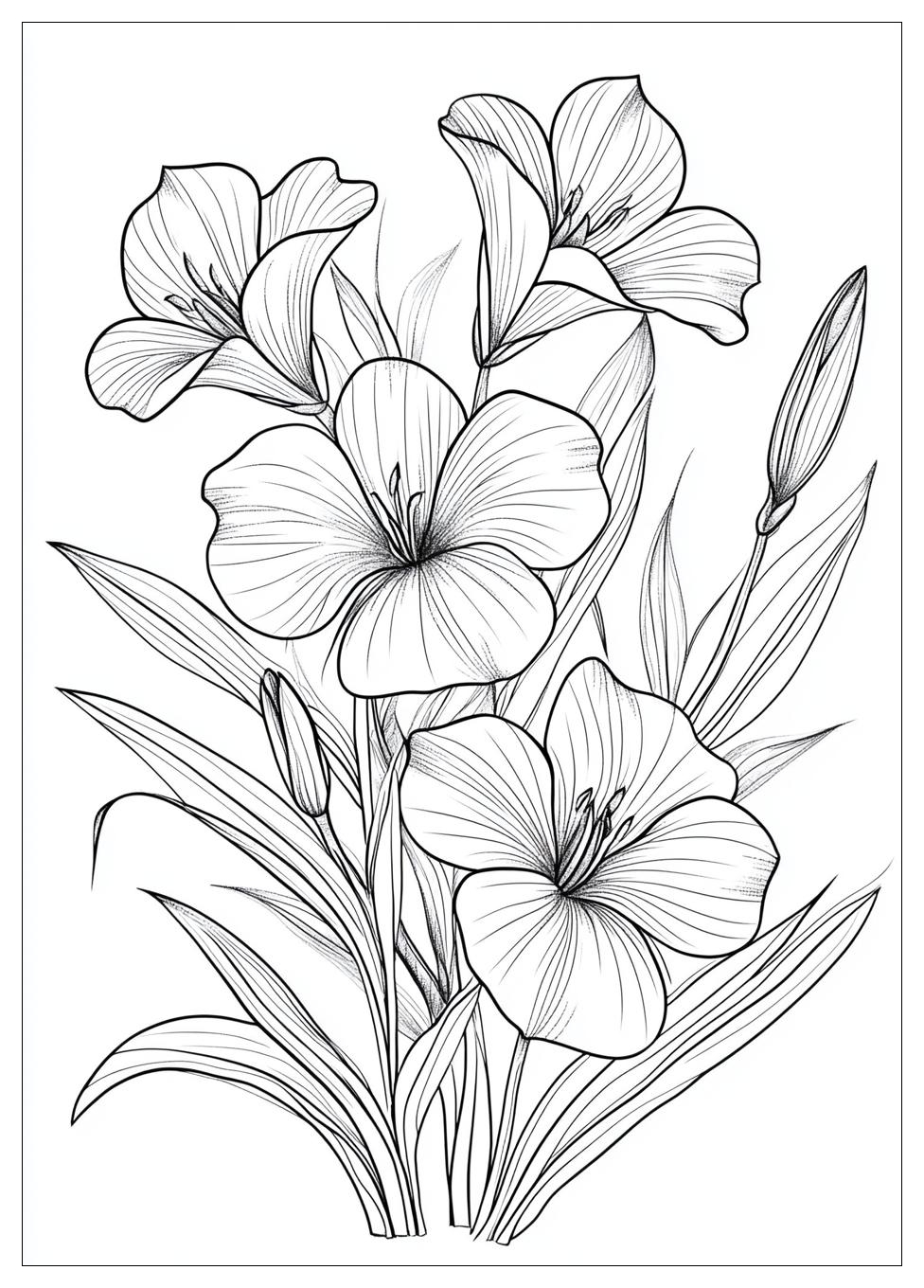 Disegni Fiori Da Colorare 24