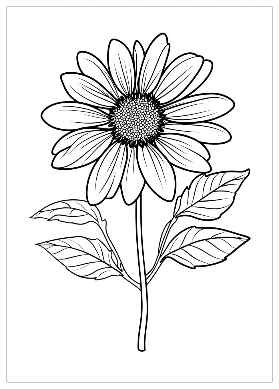 Disegni Fiori Da Colorare 9